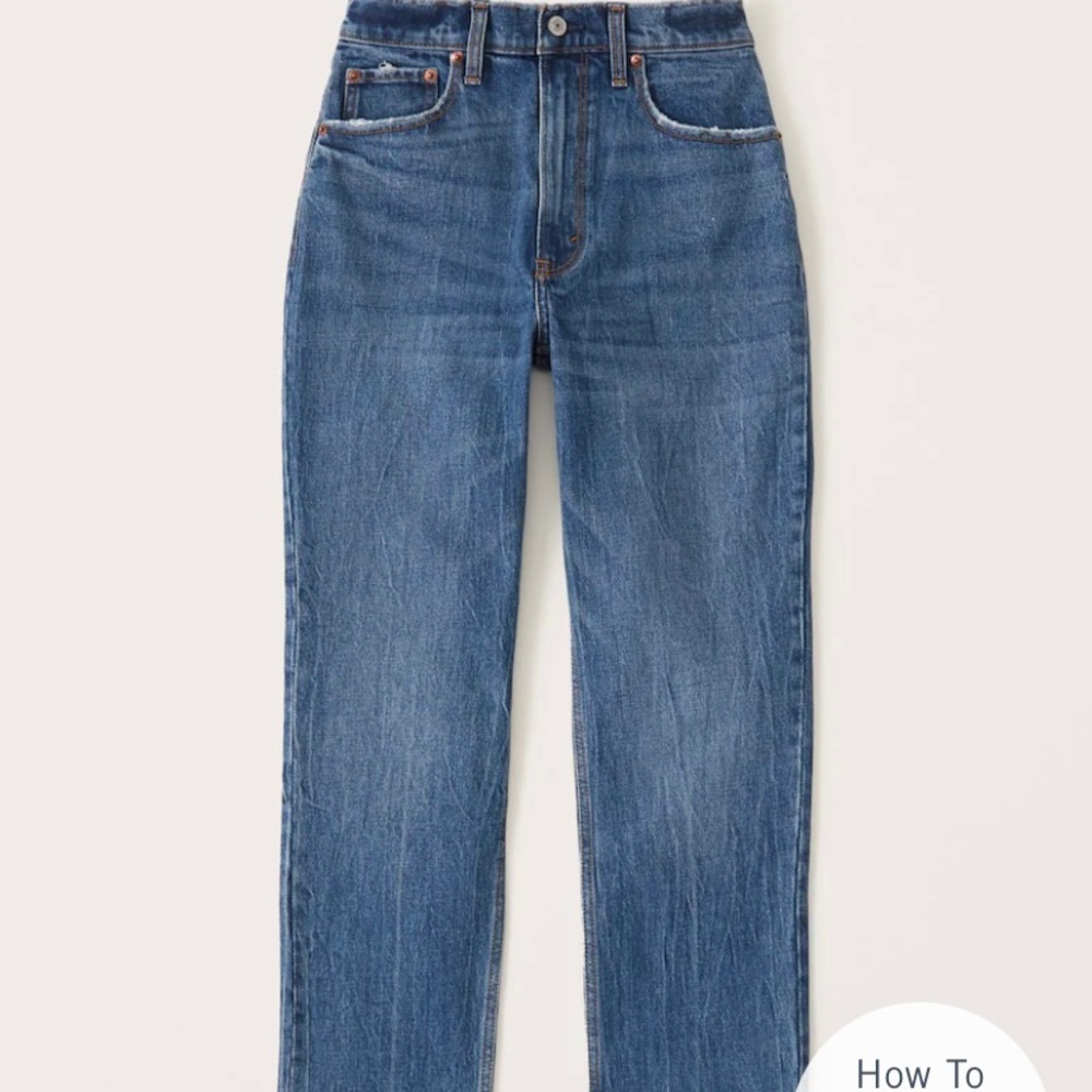 Abercrombie skinny high rise curve love 26S